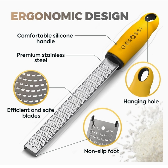 Gerossi Zester/Grater kitchen tool - Picture 4 of 13